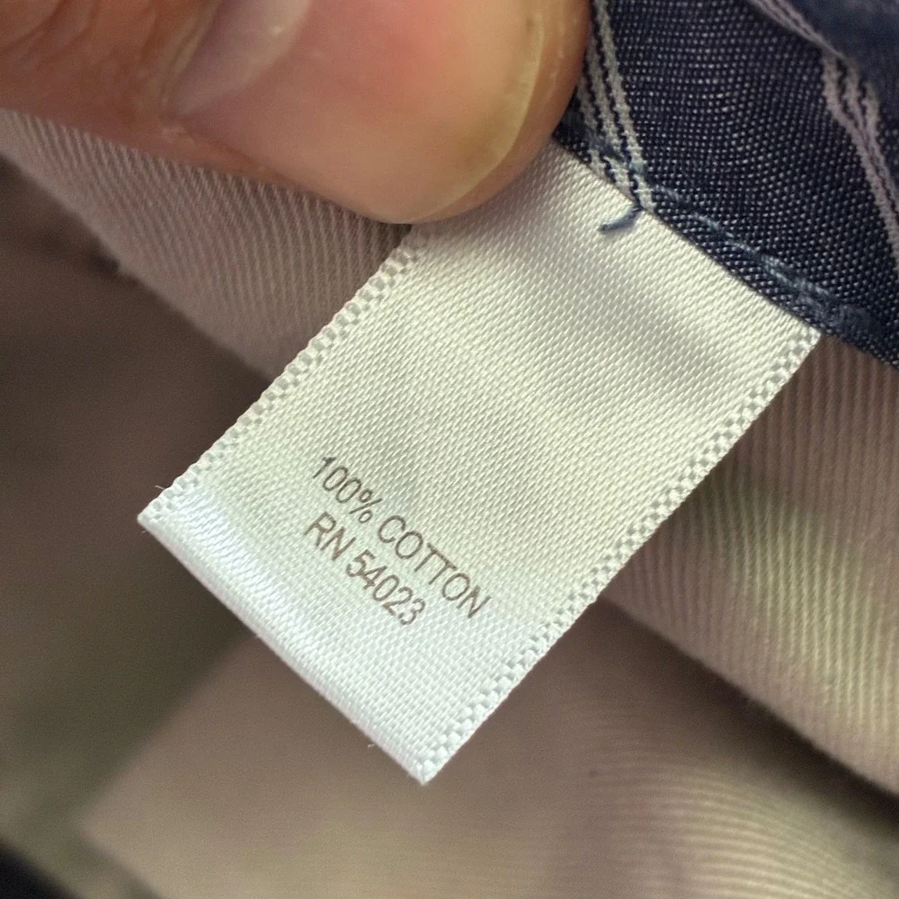 Banana Republic‎ Vintage Straight Pants Mens 36x34 Gray Cotton Chinos